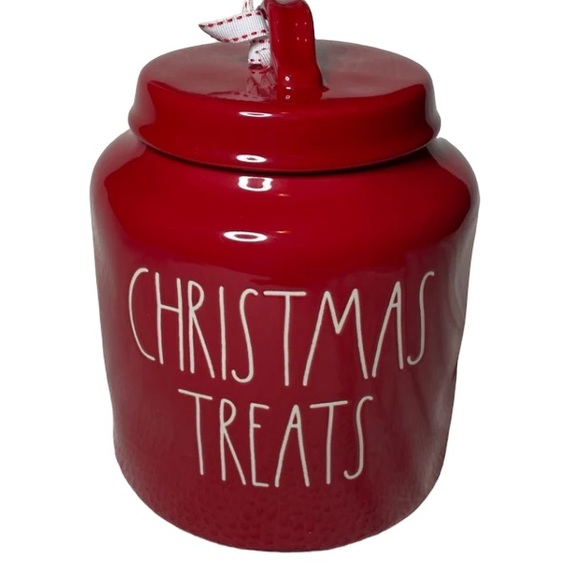 Rae Dunn Other Rae Dunn Christmas Treats Chubby Canister Cookie Jar Poshmark